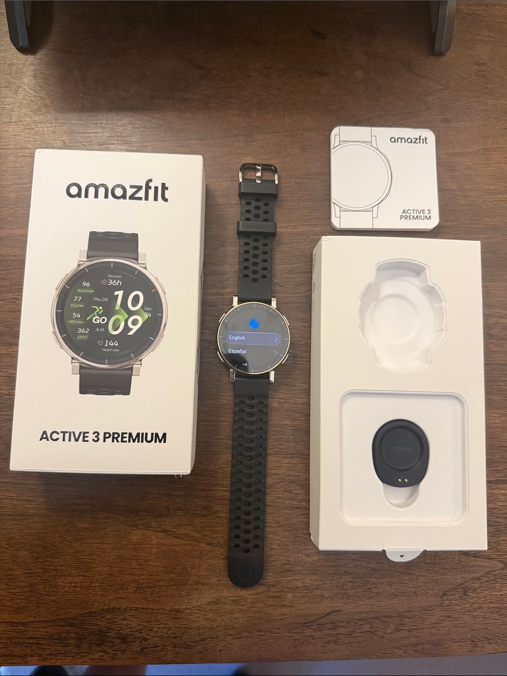 Amazfit Active 3 Premium Smartwatch for HYROX